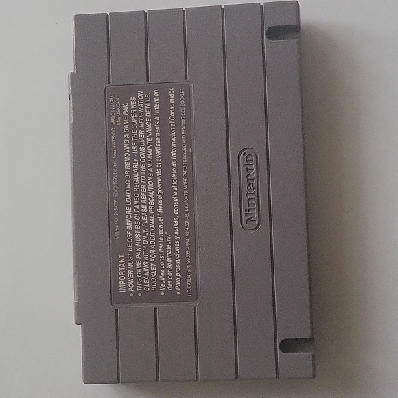 Mighty Morphin Power Rangers Super Nintendo Game Entertainment System 1991 - Picture 9 of 10